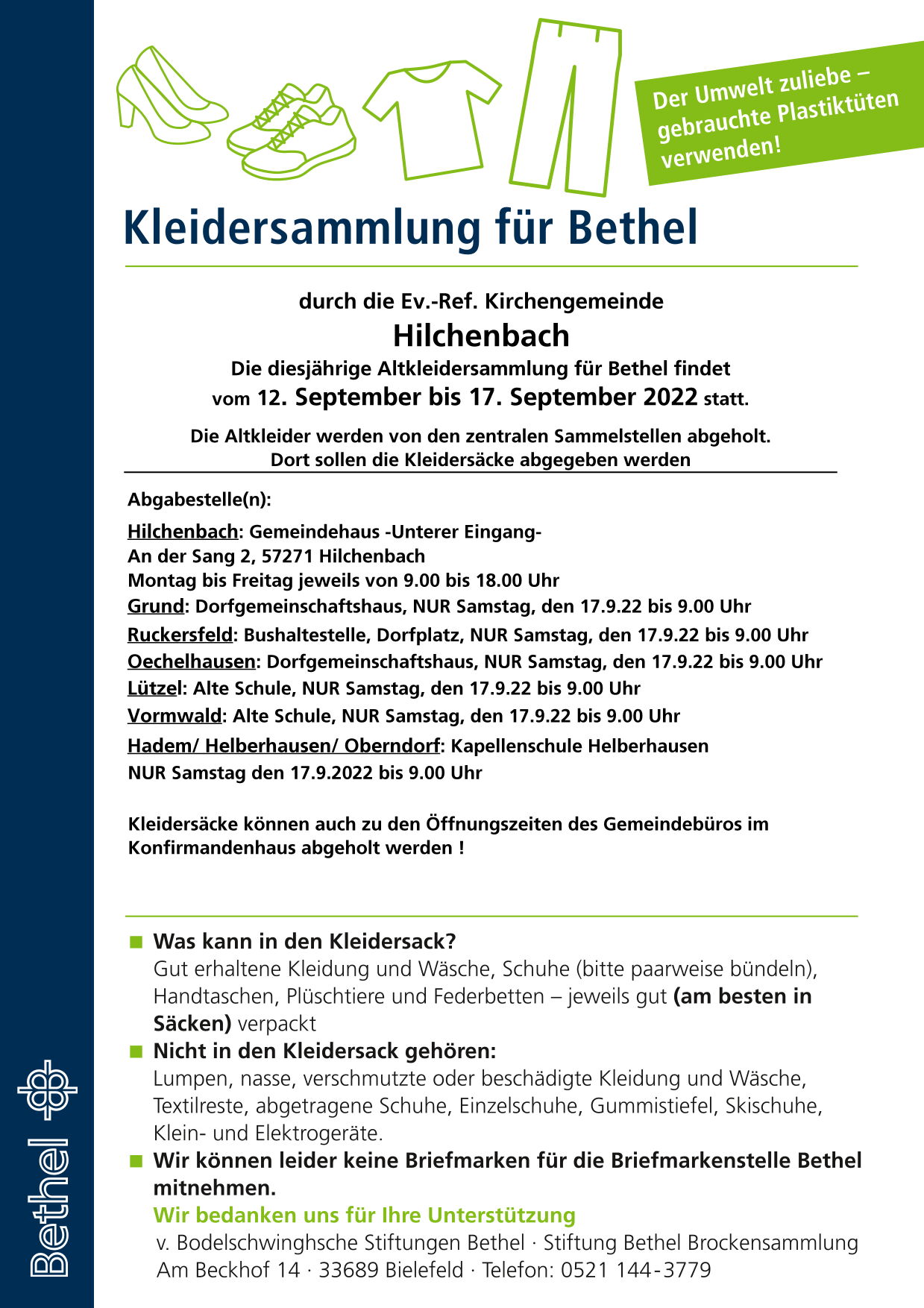 Kleidersammlung