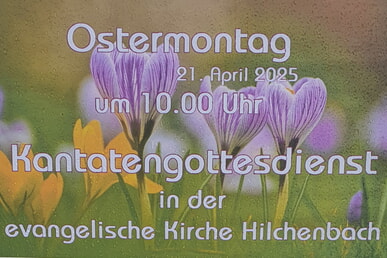 Kantate für Soli, Chor und Orchester, Eintritt frei