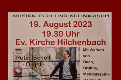 Orgelkonzert am Samstagabend